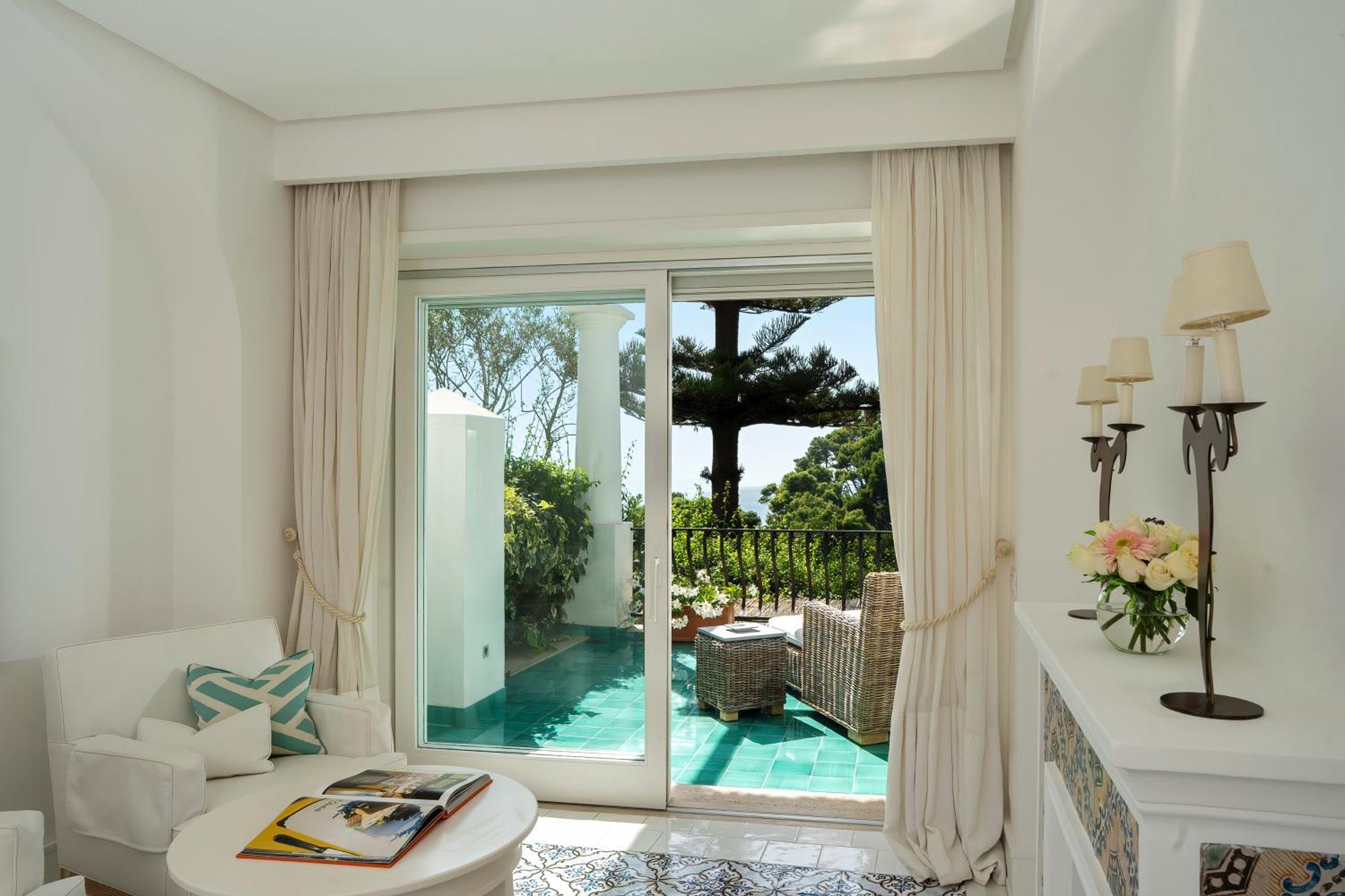 Hotel La Minerva Capri Exterior foto